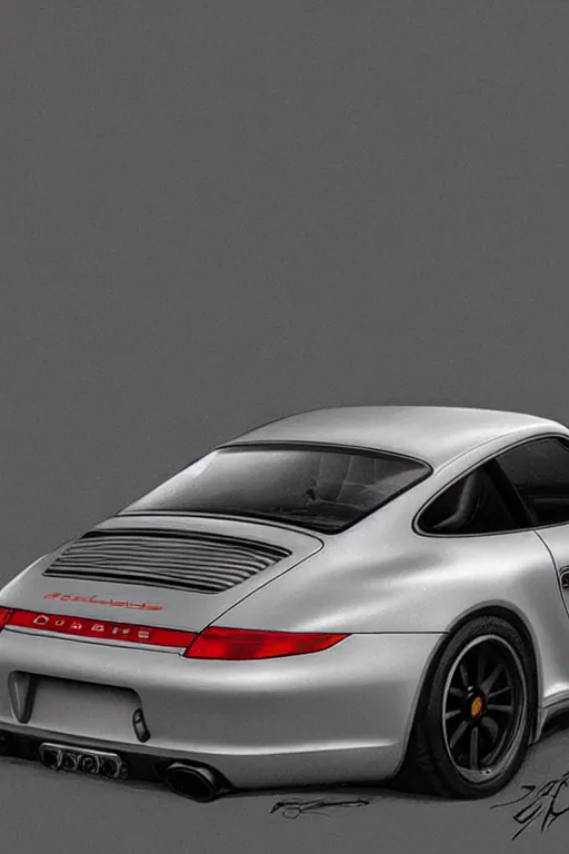 Image similar to Porsche 911 Carrera 3.2, elegant, digital painting, highly detailed, artstation, concept art, smooth, sharp focus, illustration, art by artgerm and greg rutkowski.