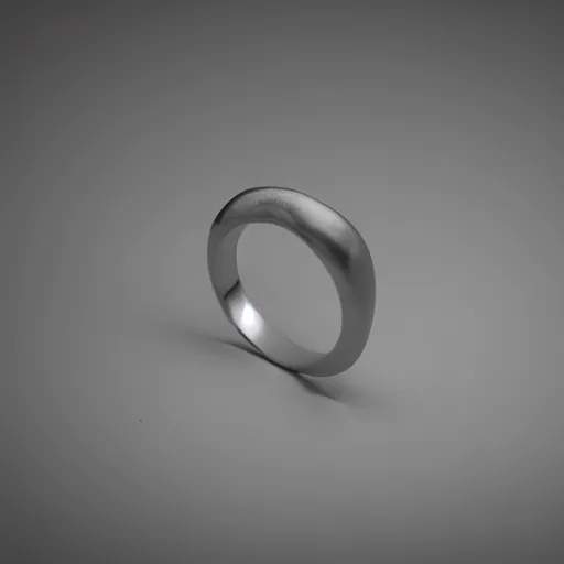 Prompt: a ring or power, studio lighting,