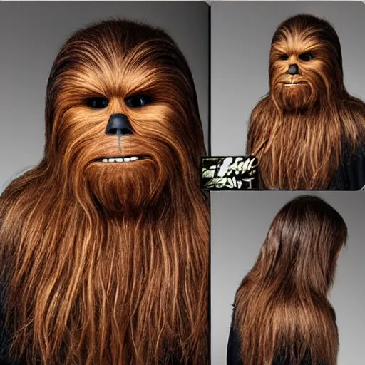 Image similar to chewbacca storm hair