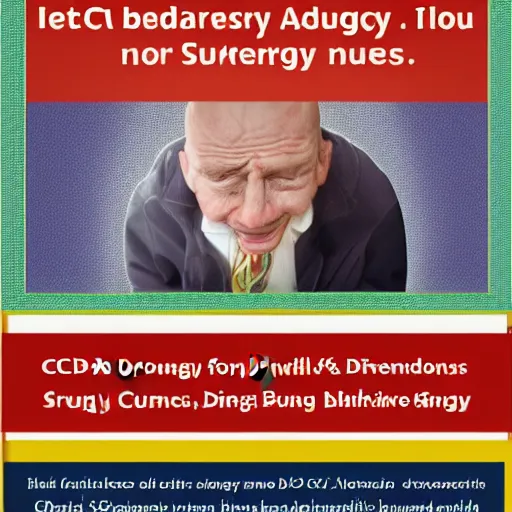Image similar to CDC awareness poster for scrungy bingus disease