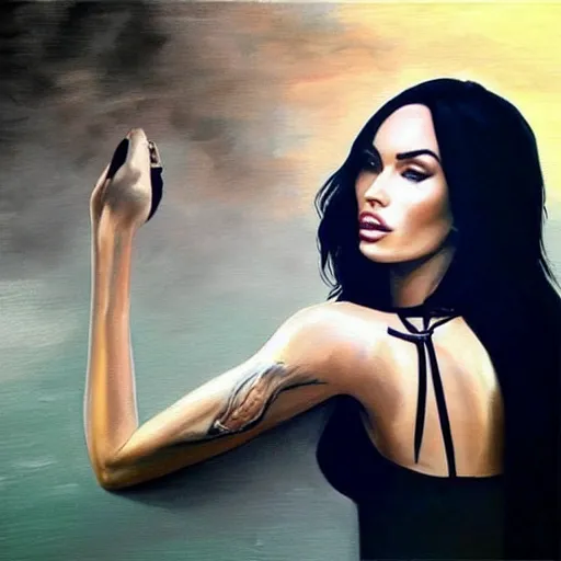 Image similar to “Megan Fox diamonds paintings”