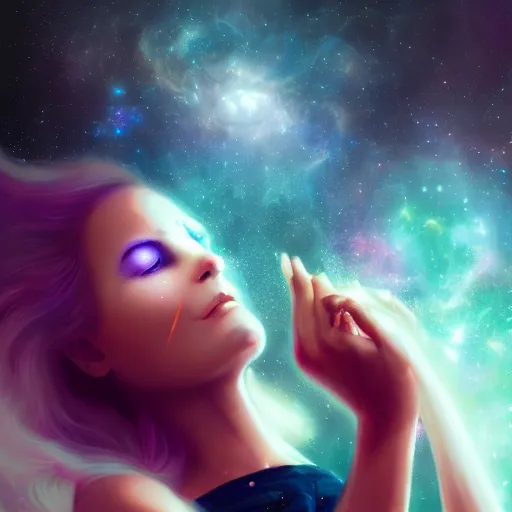 Prompt: anonymous as cosmic supernova, award winning space photography, extremely detailed, artstation, 8 k, sensual lighting, incredible art, wlop, artgerm