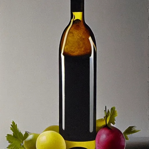 Image similar to still life photograph of a wine bottle filled with lightning