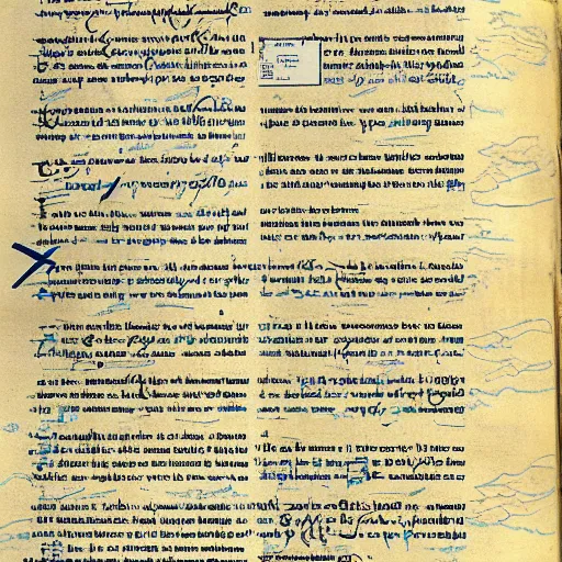 Image similar to the last page of einstein's secret manuscript, blue - print, of a ufo propulsion system, for dummies, english texts, anti - gravity