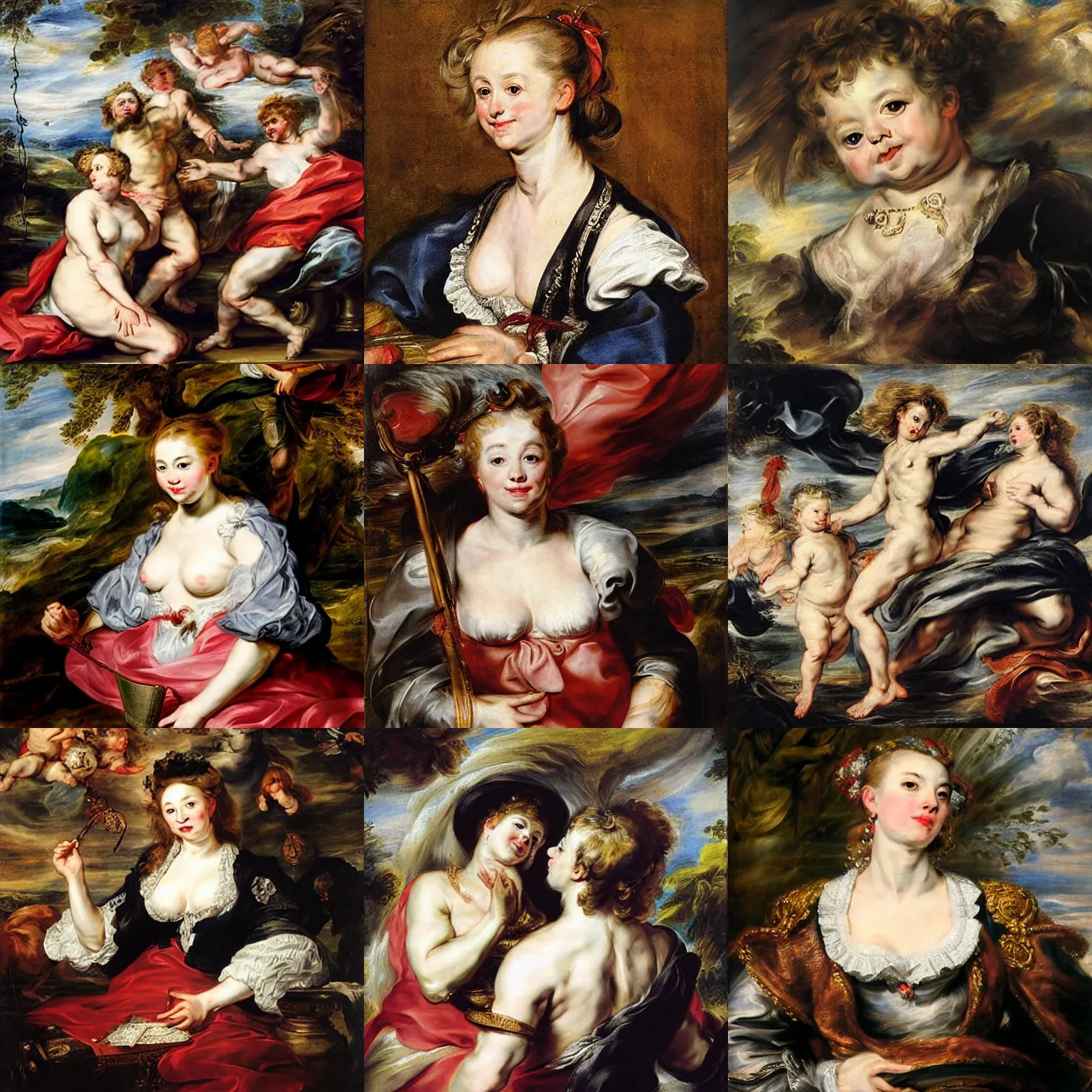 Prompt: artwork by peter paul rubens