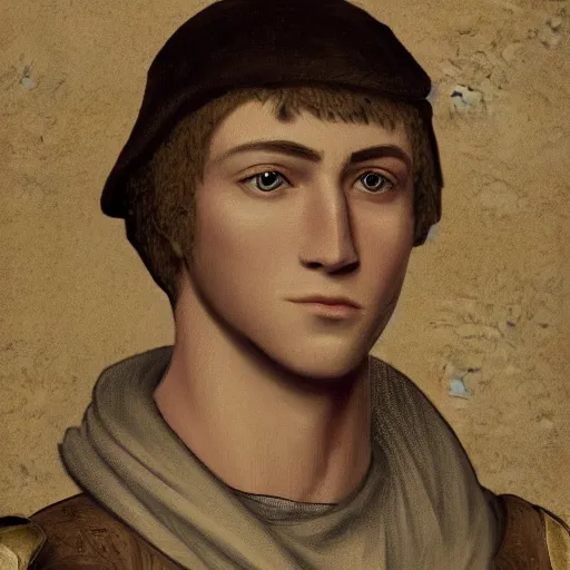 Image similar to portrait of young Baldwin IV according to Willem of Tyre, dynamic lighting, cinematic, establishing shot, extremely high detail, photo realistic, cinematic lighting, intricate line drawings, 8k resolution