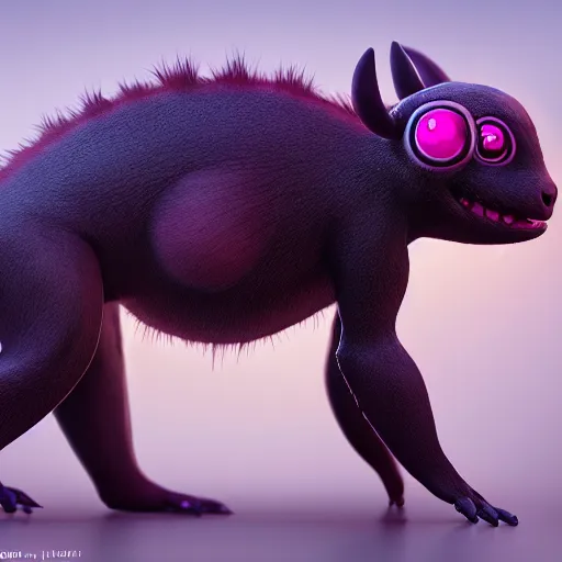 Image similar to photography of a realistic venonat animal, ultra detailed, 8 k, cinematic lighting, natural background, trending on artstation, pokemon