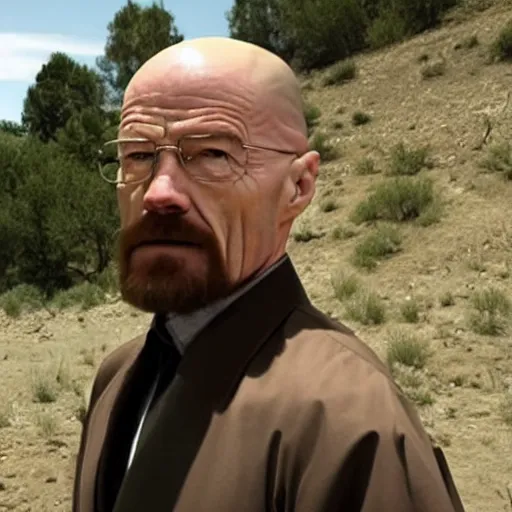 Image similar to walter white as gigachad