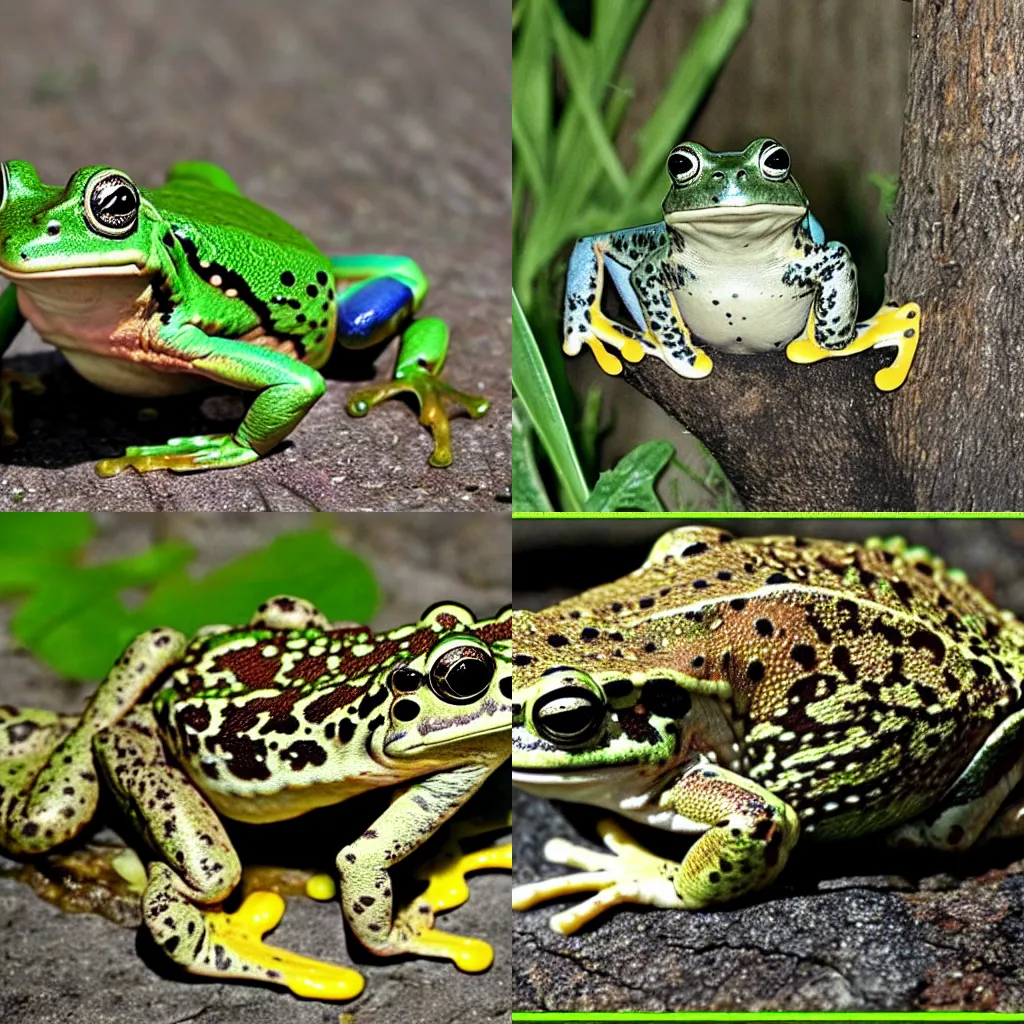 Prompt: world's most intelligent frog