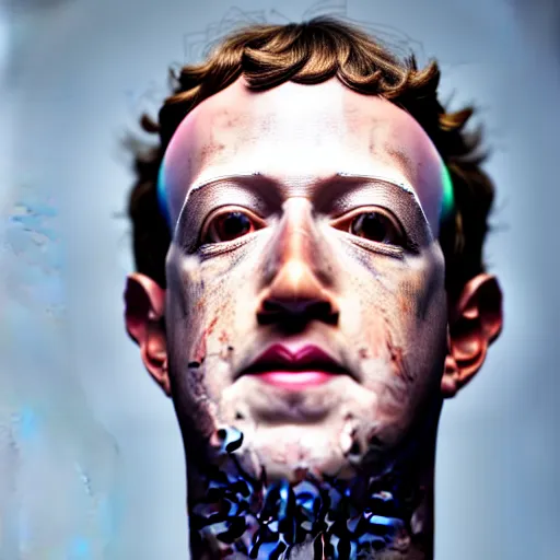 Image similar to mark zuckerberg as a lizard, portrait, studio photography, studio lighting, ultra high detail, highly detailed, 8 k, 4 k, uhd, hdr