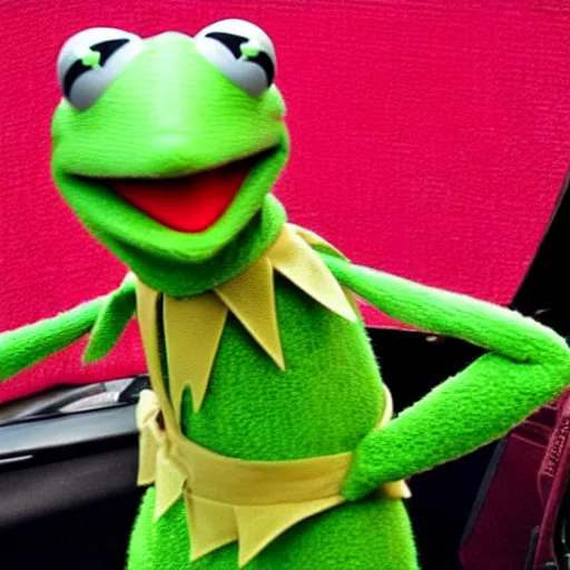 Image similar to kermit the frog cult