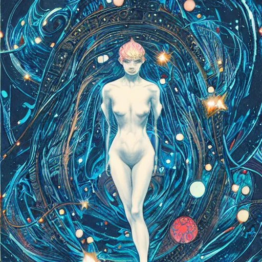 Prompt: stardust, james jean