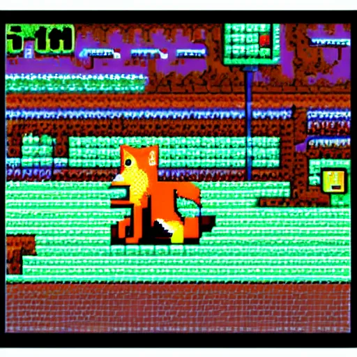 Image similar to a fox in a c 6 4 game