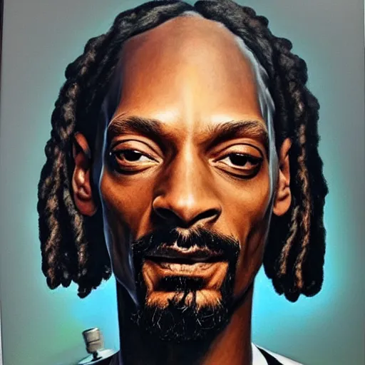 Image similar to a portrait of snoop dogg, insanely detailed, epic lighting, oil painting