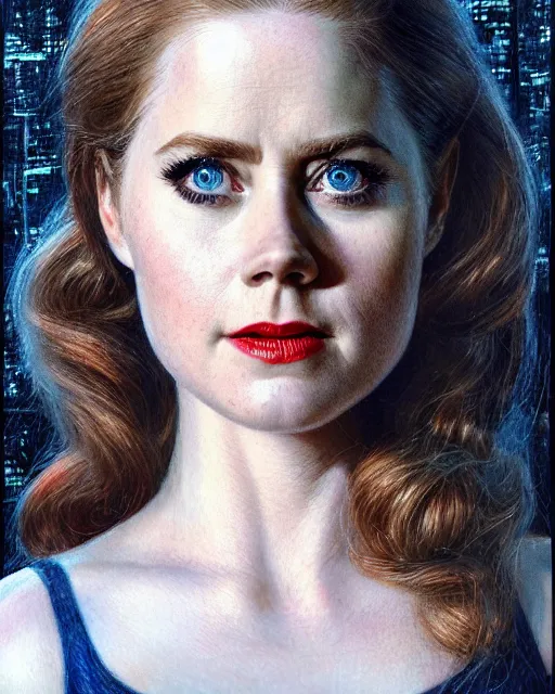 Image similar to amy adams as spiderman 1 9 6 0 s | highly detailed | very intricate | symmetrical | whimsical and magical | soft cinematic lighting | award - winning | closeup portrait | doll | painted by donato giancola and mandy jurgens and ross tran | pastel color palette | featured on artstation