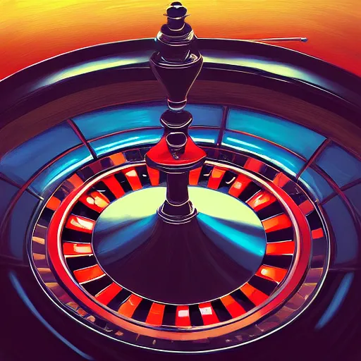 Image similar to detailed roulette by alena aenami