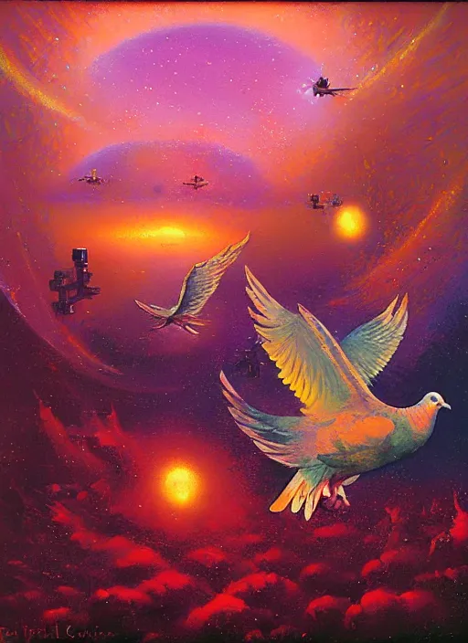 Image similar to freedom doves by paul lehr