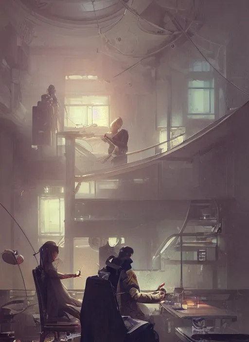 Prompt: how to communicate effectuality is the key solution, photorealistic by michael komarck, greg rutkowski, victo ngai, artgerm, willem claesz heda and j. dickenson