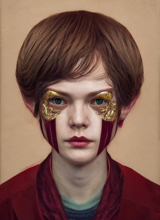 Image similar to portrait made of wood :: by Martine Johanna and Simon Stålenhag and Chie Yoshii and wlop and Guillermo del toro :: ornate, dynamic, particulate, rich colors, elegant, centered, artstation, smooth, sharp focus, octane render, 3d