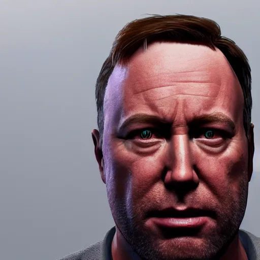 Prompt: hyperrealistic mixed media image of info wars alex jones wasted in gta v, stunning 3 d render inspired art by xiang duan and thomas eakes and greg rutkowski, perfect facial symmetry, hyper realistic texture, realistic, highly detailed attributes and atmosphere, dim volumetric cinematic lighting, 8 k octane detailed render, post - processing, masterpiece,