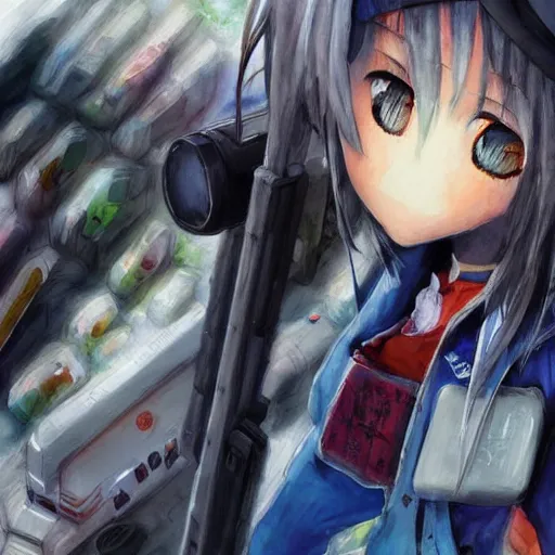 Image similar to dynamic composition, motion, ultra-detailed, incredibly detailed, a lot of details, amazing fine details and brush strokes, colorful and grayish palette, smooth, HD semirealistic anime CG concept art digital painting, watercolor oil painting of Clean and detailed post-cyberpunk sci-fi close-up schoolgirl in asian city in style of cytus and deemo, blue flame, relaxing, calm and mysterious vibes,, by a Chinese artist at ArtStation, by Huang Guangjian, Fenghua Zhong, Ruan Jia, Xin Jin and Wei Chang. Realistic artwork of a Chinese videogame, gradients, gentle an harmonic grayish colors. set in half-life 2, Matrix, GITS, Blade Runner, Neotokyo Source, Syndicate(2012), dynamic composition, beautiful with eerie vibes, very inspirational, very stylish, with gradients, surrealistic, dystopia, postapocalyptic vibes, depth of field, mist, rich cinematic atmosphere, perfect digital art, mystical journey in strange world