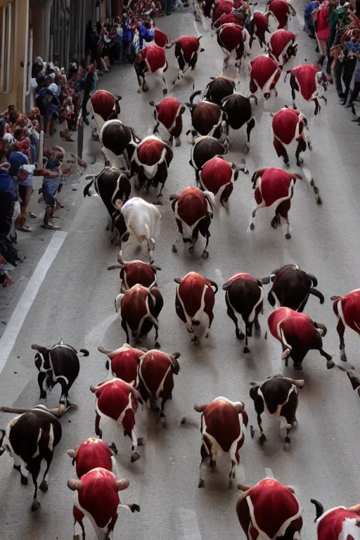 Image similar to running of the bulls, afternoon nap