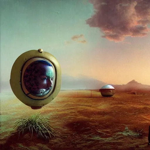 Image similar to hyperrealistic surrealism, David Friedrich, Kenne Gregoire, award winning masterpiece with incredible details, Zhang Kechun, a surreal vaporwave vaporwave vaporwave vaporwave vaporwave painting of an astronaut lost in a liminal space, highly detailed, trending on ArtStation