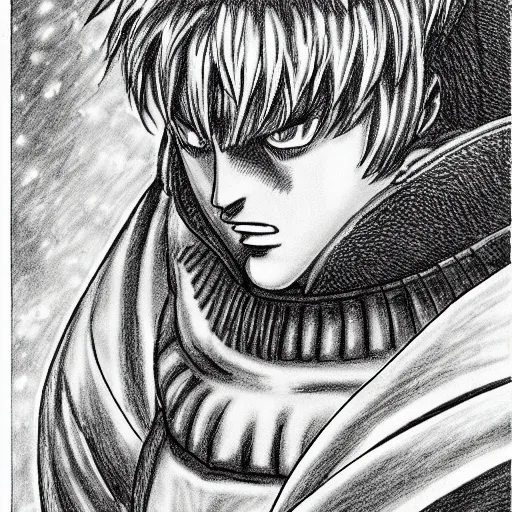 Prompt: space drawn by Kentaro Miura, high definition, photo realistic, manga