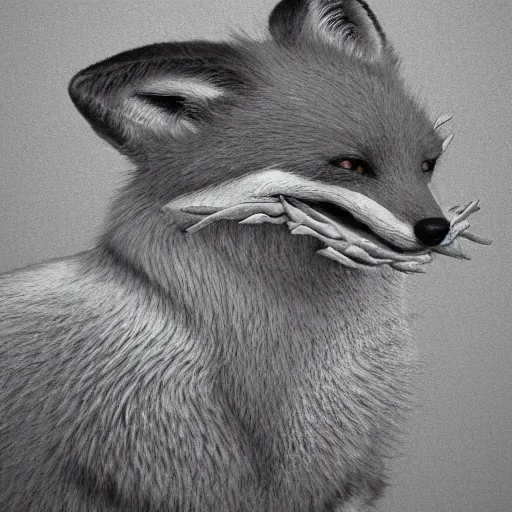 foxmask eating crayons up nose hyper hyper hyper hyper Stable