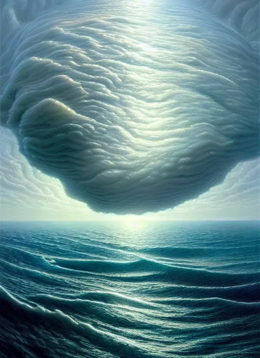 Prompt: A hyper-detailed 3d render like a Oil painting of the Ocean’s dream of The Construction of a Unified Theory, surrealism!!!!! surreal concept art, lifelike, photorealistic, digital painting, aesthetic, smooth, sharp focus, Artstation HD, by Greg Rutkowski, Chris Tulloch McCabe, Valentina Remenar and Asher Duran,