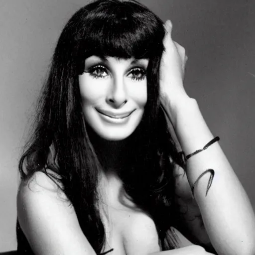 Image similar to young cher