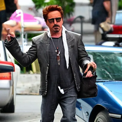 Image similar to robert downey jr starring in weekend at bernies 3.