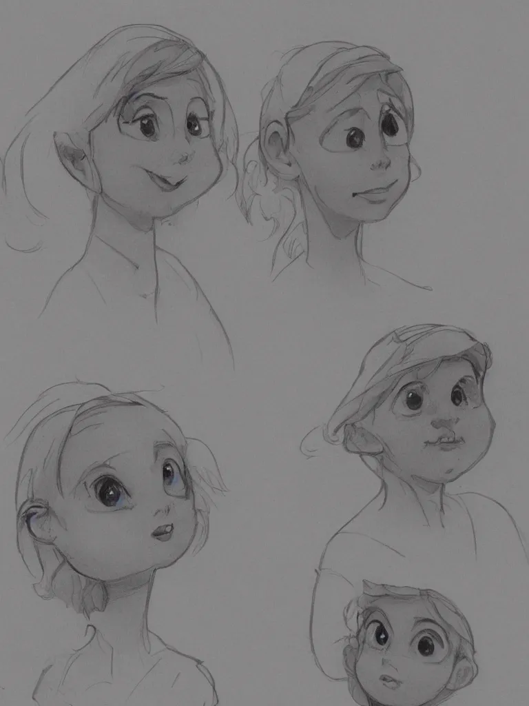Image similar to twins by disney concept artists, blunt borders, rule of thirds
