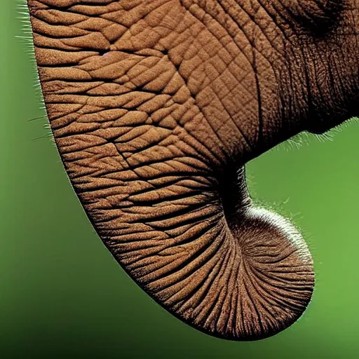 Prompt: 8mm macro photography of a microscopic elephant, real picture, national geographic