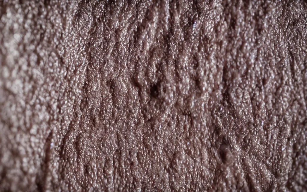 Image similar to close up of human skin showing pores and veins, detailed, photographic