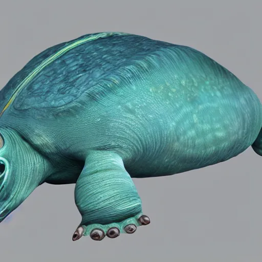 Image similar to a still of a kappa's shell, realistic, photorealistic, detailed, cgi,