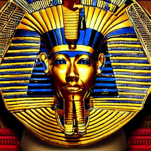 Image similar to president of the united states of america, state of the union, king tut