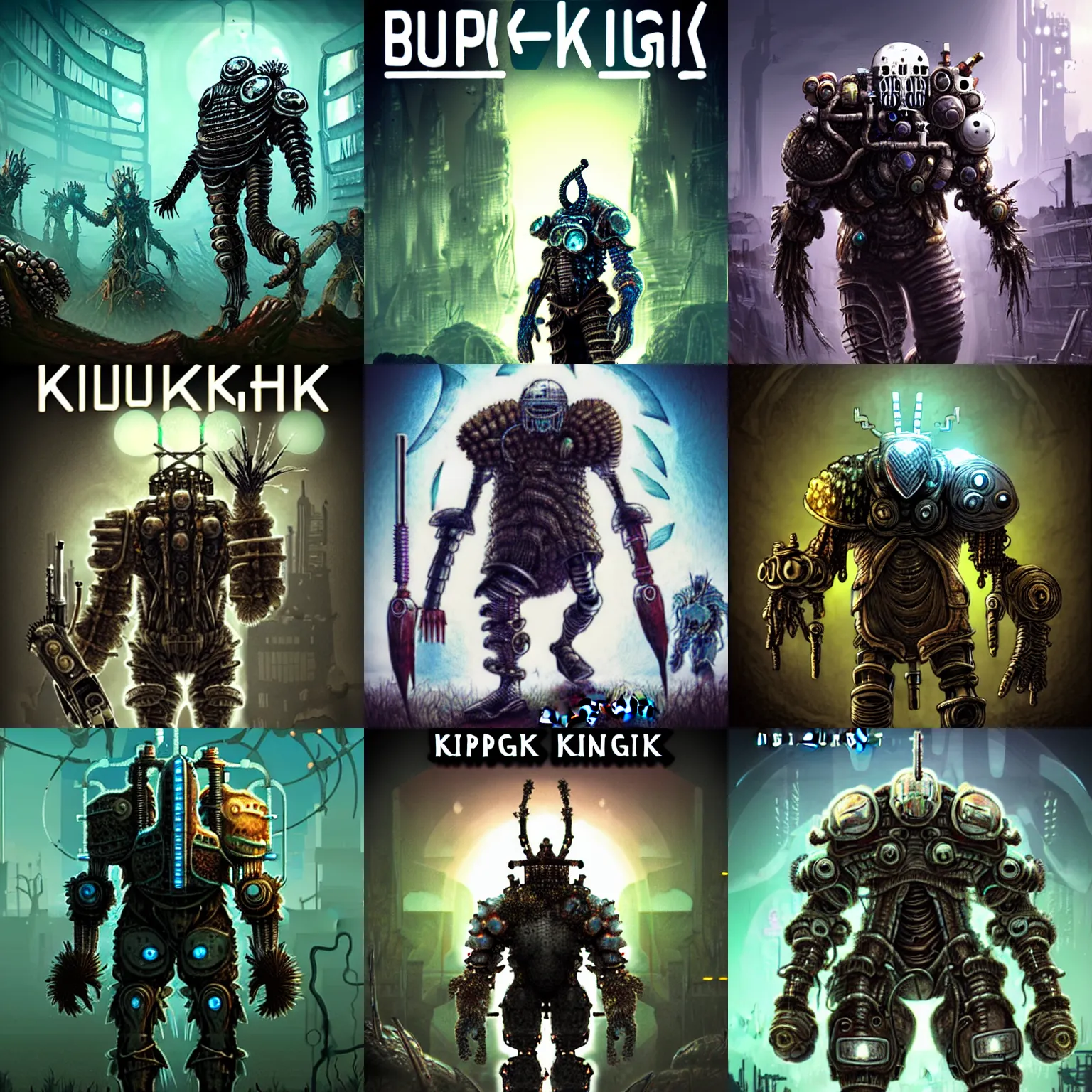 Image similar to Biopunk Knight