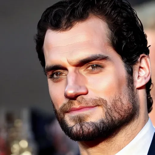 Image similar to henry cavill with male pattern baldness, photograph