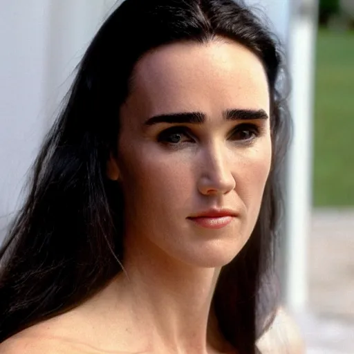 Image similar to jennifer connelly inside a piece of corn