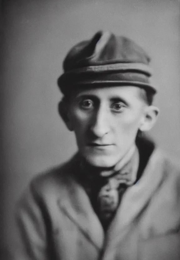 Image similar to a close - up casual photo of young marcel duchamp by irving penn, 1 9 2 0 s monochrome snapshot, graflex 4 x 5, f 1. 8, 3 5 mm, ilford delta 3 2 0 0 pro