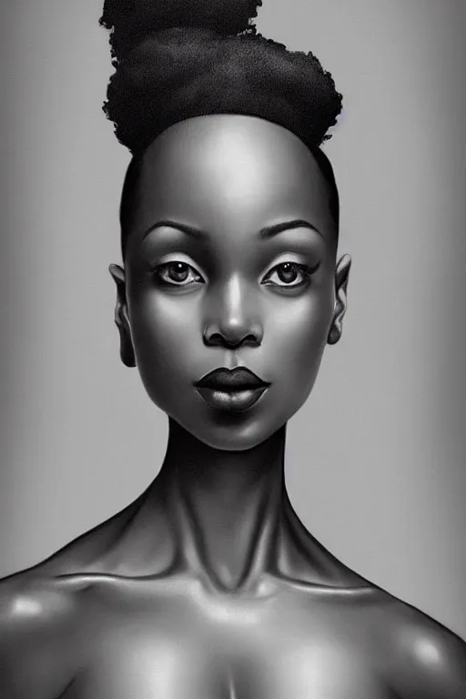 Image similar to hyperrealistic photography of a highly detailed and symmetrical gorgeous black female ballerina in the style of vargas and wlop, highly detailed, face symmetry, masterpiece, award - winning, sharp focus, intricate concept art, ambient lighting, 8 k, artstation