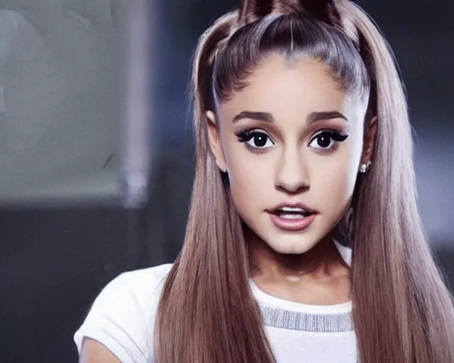 Image similar to ariana grande in a movie memento