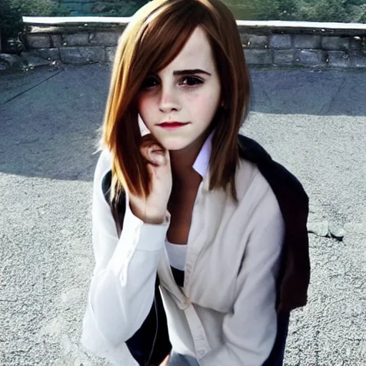 Image similar to emma watson in anime