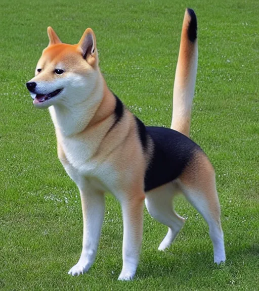 Image similar to shiba inu.