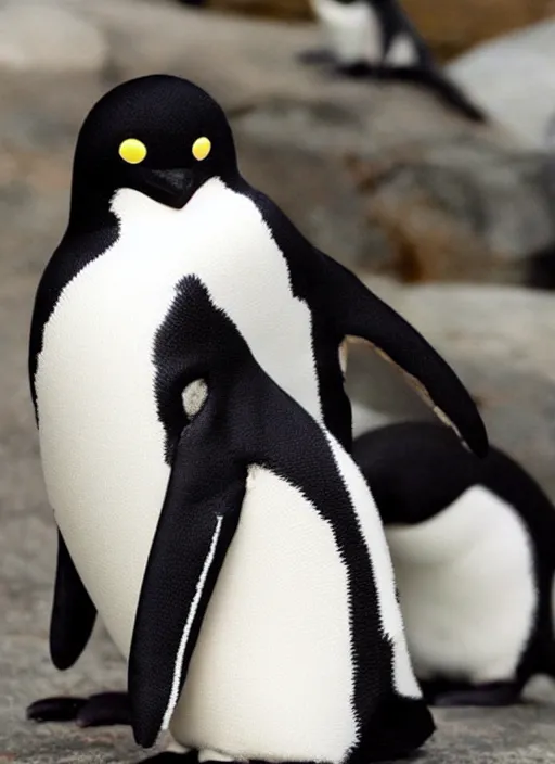 Prompt: penguin cat hybrid