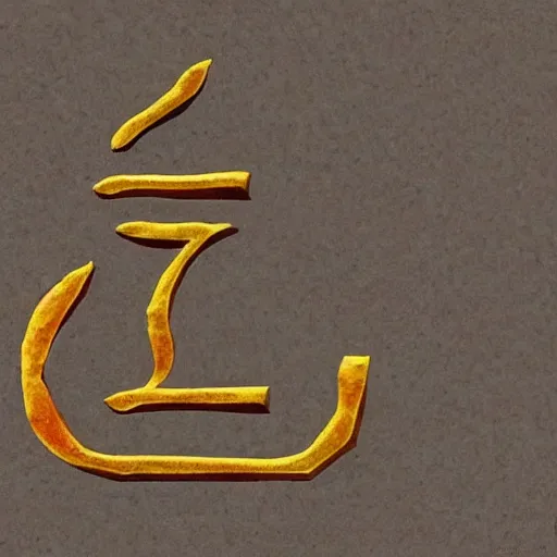 Image similar to the english alphabet, inspired by mandarin mongolian and cherokee scripts