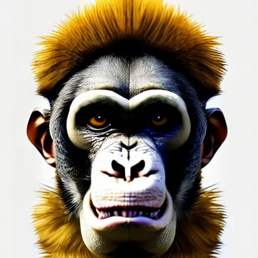 Image similar to a monkey eating a banana ; typography; intricate details; soft lighting; high definition; sharp focus; digital art; attractive features; drawn by Hirohiko Araki; trending on artstation; bust up portrait, made by Stanley Artgerm Lau, WLOP, Rossdraws, James Jean, Andrei Riabovitchev, Marc Simonetti, Yoshitaka Amano, ArtStation
