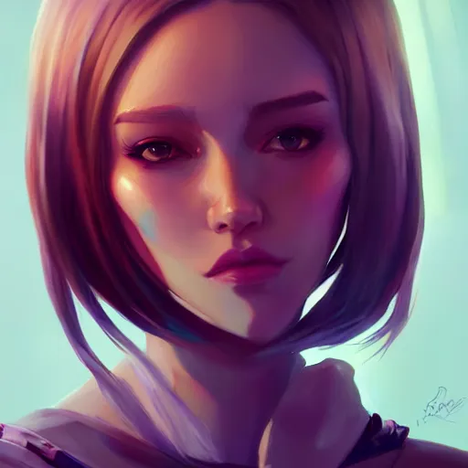 Prompt: a portrait of a beautiful model, art by lois van baarle and loish and ross tran and rossdraws and sam yang and samdoesarts, digital art, highly detailed, intricate, sharp focus, Trending on Artstation HQ, deviantart, unreal engine 5, 4K UHD image