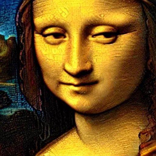 Image similar to The Mona Lisa as a cat, painting by Leonardo Da Vinci, renaissance art, oil on canvas